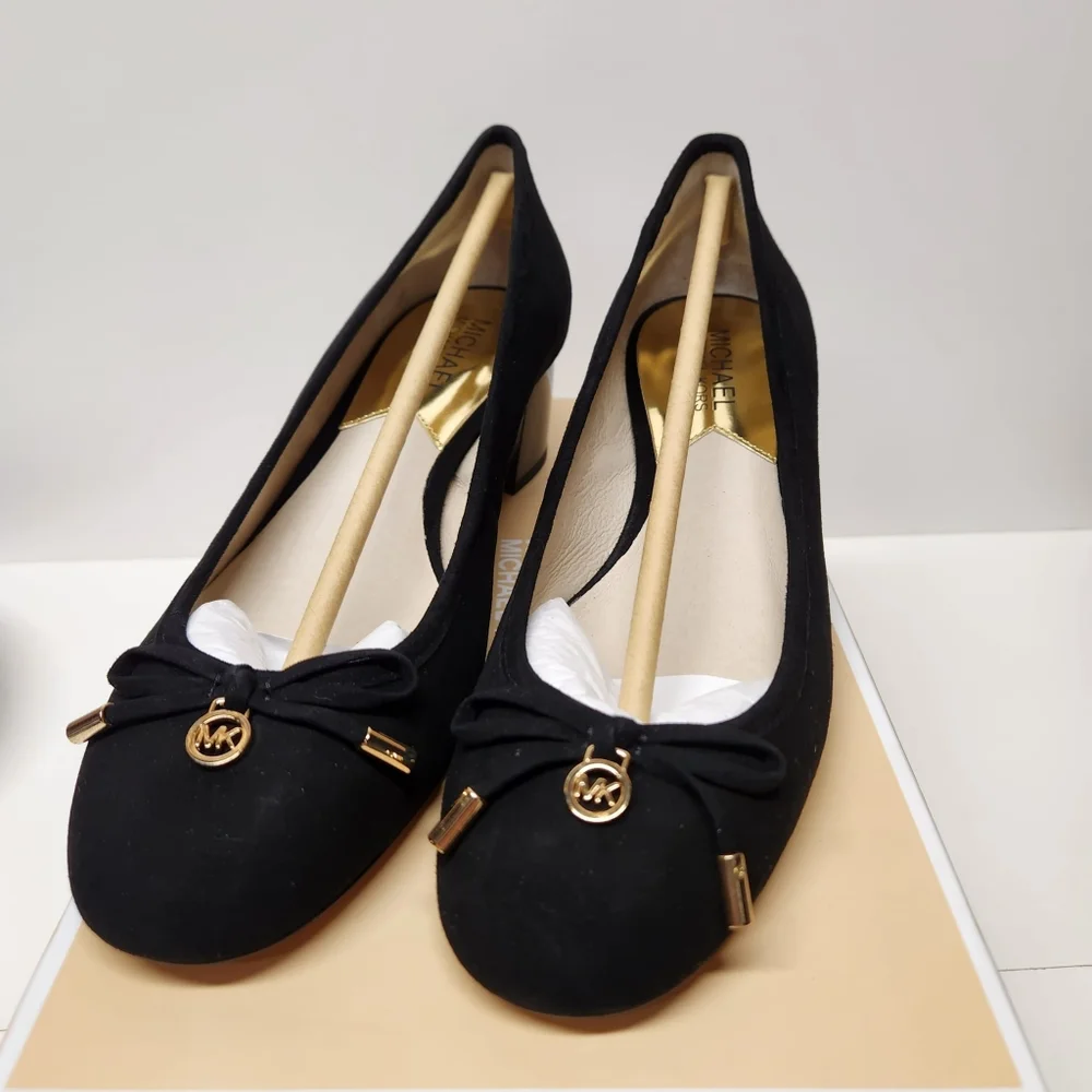 Michael kors melody mid pump black Suede - Picture 2 of 7